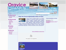 Tablet Screenshot of oravice.info